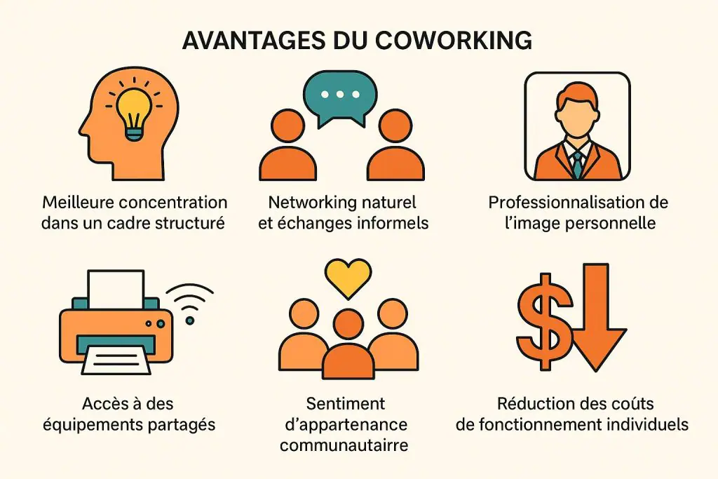 avantages-travail en communauté-Tunisie-réseautage-efficacité