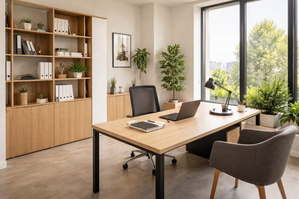 Bureau privatif en Tunisie dans un espace de travail professionnel et calme