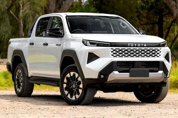 Toyota Hilux double cabine robuste tout-terrain