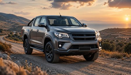 Pickup double cabine en Tunisie sur route, comparatif prix et meilleurs modèles