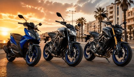 Comparatif Yamaha MT-07 MT-09 et Nitro en Tunisie