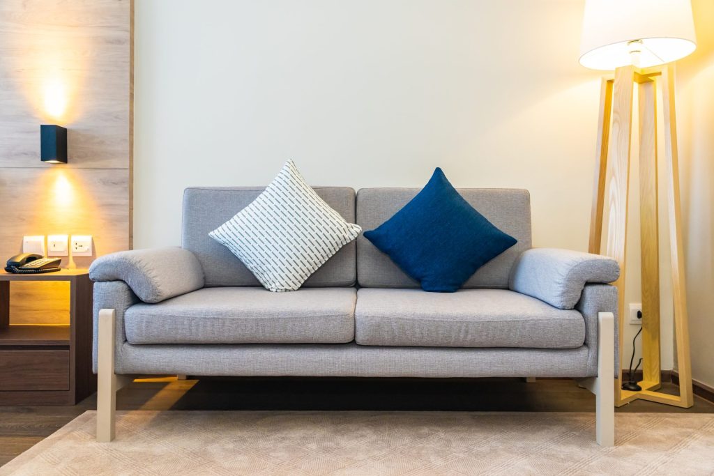Salon d'angle d'occasion pour petit appartement en Tunisie