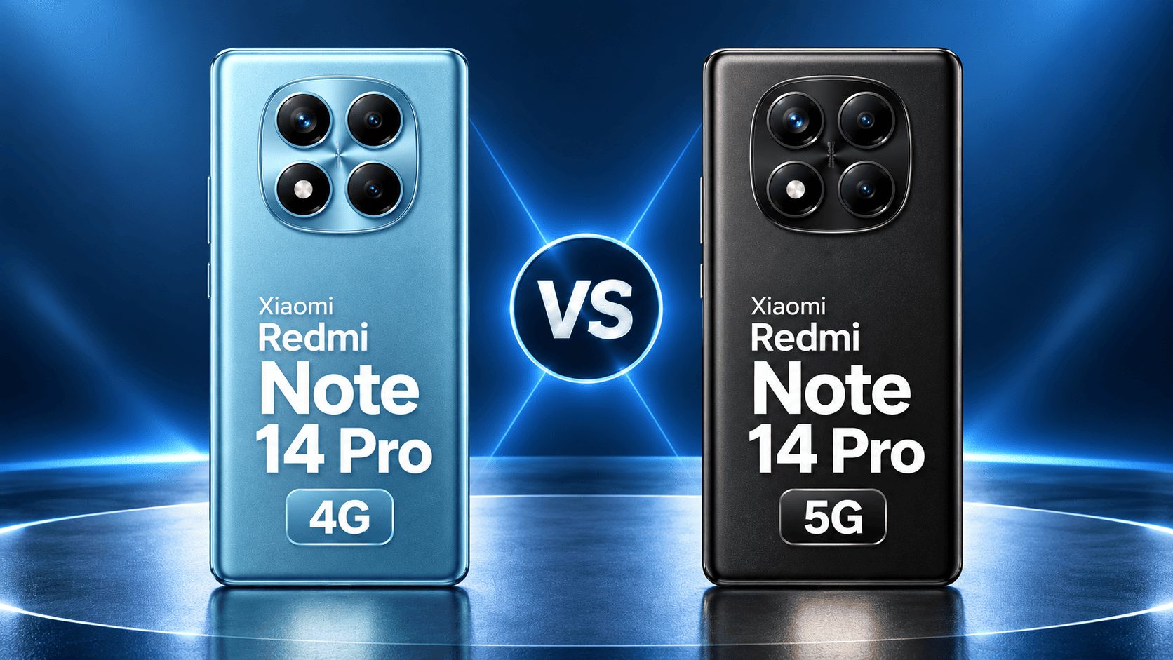 Comparatif Xiaomi Redmi Note 14 Pro 4G et 5G d'occasion avant achat en Tunisie