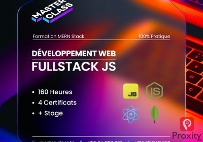 Formation Full-Stack JS 100% pratique
