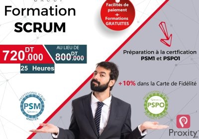 Formation Scrum Master "PSM1" et Product Owner "PSPO1"