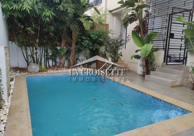 Duplex S+3 avec piscine à La Soukra ZDL0360