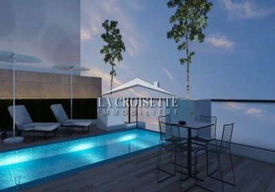 Penthouse S+3 a Jardins de Carthage ZAV1201