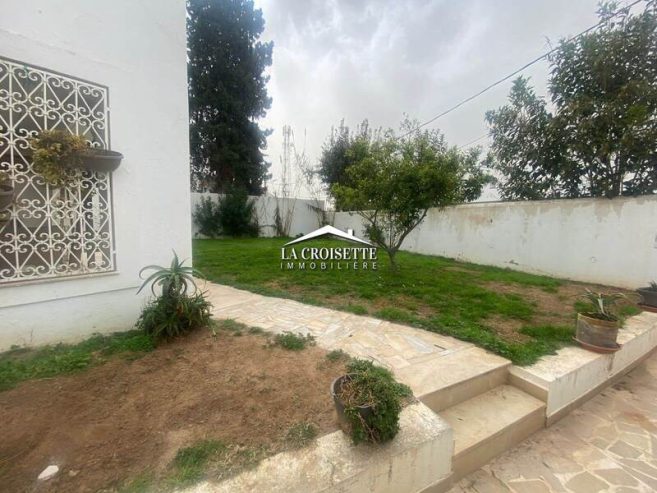 Villa pain pied S+3 à La Marsa MVV0312