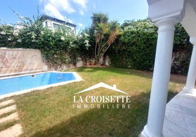 Villa S+4 avec piscine à Gammarth MVL0502