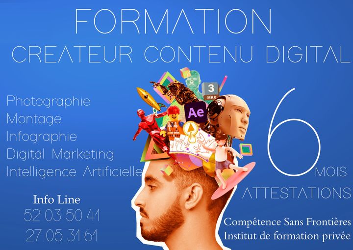 Formation Créateur Contenu Digital