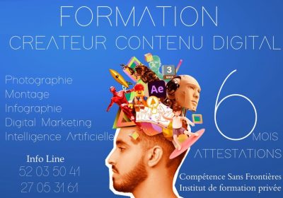 Formation Créateur Contenu Digital