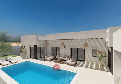 VILLA EN U ET PISCINE PRIVÉE À HOUMT SOUK DJERBA – RÉF P653