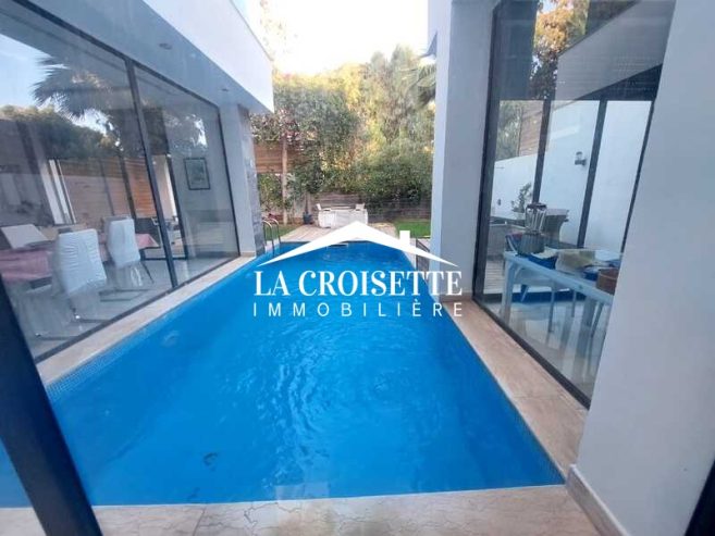 Villa S+3 avec piscine à La Marsa MVL1591