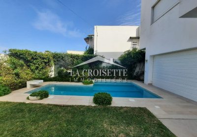 Villa S+5 avec piscine à La Marsa MVL0922