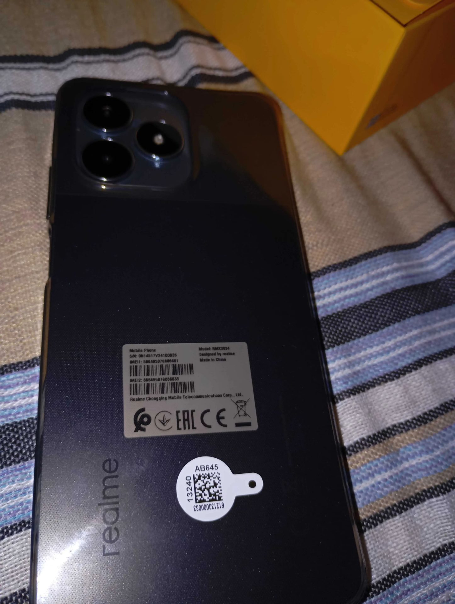 SMARTPHONE-REALME-NOTE-50-noir-4-Go-Ram128-Go-stockage-a-vendre-a-Ben-Arous-proxity.tn-annonce-telephone-tunisie