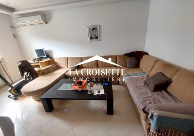 Appartement S+2 avec jardin à La Marsa MAV1639