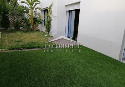 Duplex vide ou meublé S+4 avec jardin à La Marsa MDL0628