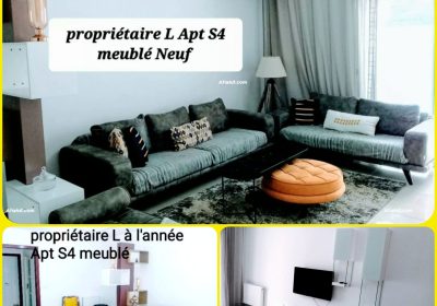 Particulier L Apt S4meublé Neuf proche lac2