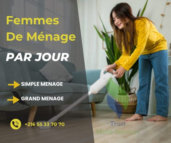 femmes de menage par jour