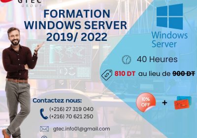 Formation Microsoft Windows Server 2016 / 2019 MCSA