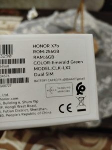 Honor X7b Neuf – Korba – Occasion à saisir – Écran 6.8″ 90Hz – Batterie 5330mAha