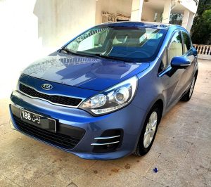 Kia Rio 2016 – Essence – 1.2L – État neuf – Bardo – Occasion à saisir