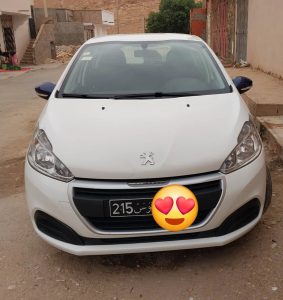 Voiture occasion Peugeot 208 à saisir à Gafsa