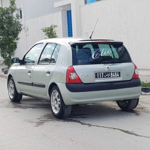 Renault Clio 2002 – Bizerte – Occasion – 5 CV – Mécanique saine – 20800 DT