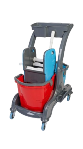 Chariot de Nettoyage avec 2 Seaux 25 L