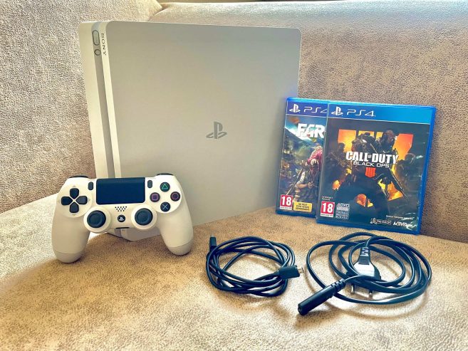 Console-Playstation-4-Slim-500-Go-a-vendre-a-Ksibet-El-Mediyouni-650-DT-proxity.tn-annonces-tunisie-console-de-jeux-a-vendre