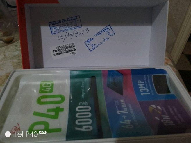 Itel-P40-presque-neuf-A-vendre-Tunis-200-DT-2