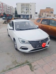 MG 5 Blanche 2020 – Essence 7 CV – Sousse – 44500 DT