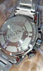 Festina Chrono Bike F20543-3 – Argenté – Cité Ennasr 2 – 450 DT