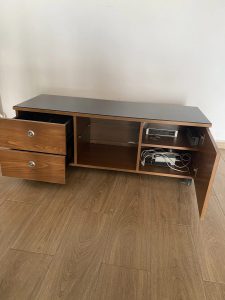 Table basse TV occasion – Tiroirs – Borj Louzir – 200 DT