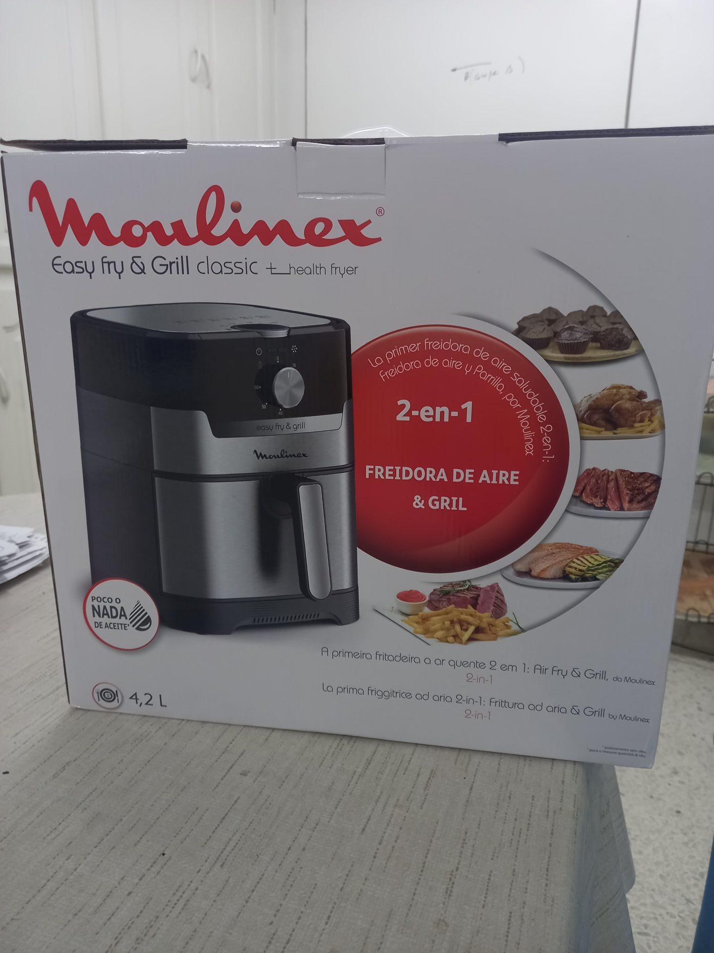 Air-Fryer-Moulinex-4.2-L-Neuf-avec-Garantie-Sfax-500-DT-Negociable