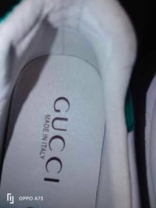 Baskets Gucci Ace Stripe Homme – Cuir Blanc – Neuves – Pointure 44 – Tunis – 250 DT