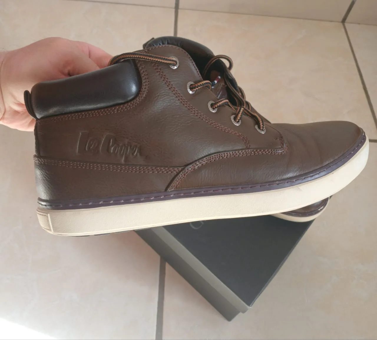 Chaussures-Montantes-Homme-Lee-Cooper-en-Cuir-Pointure-43-Excellent-Etat-119-DT-Tunis-1