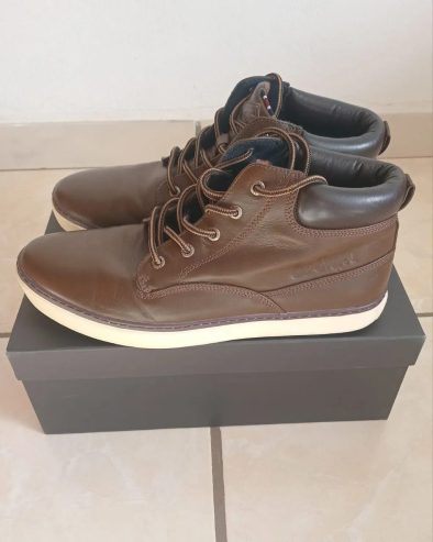 Chaussures-Montantes-Homme-Lee-Cooper-en-Cuir-Pointure-43-Excellent-Etat-119-DT-Tunis