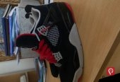 Chaussures Nike Air Jordan 4 Retro Bred 2019