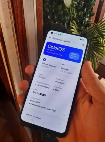 Oppo-A94-a-Vendre-–-8-Go-RAM-128-Go-Stockage-–-Ecran-AMOLED-–-490-DT-–-El-Ksar-Gafsa-–-23359969