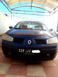 Renault Mégane 2005 Essence – 217 000 km -Tunis – 23 990 DT (Négociable)