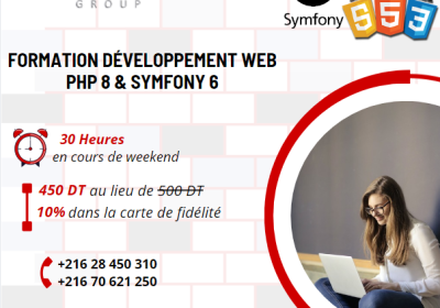 Formation Développement Web avec Symfony 6 et PHP 8