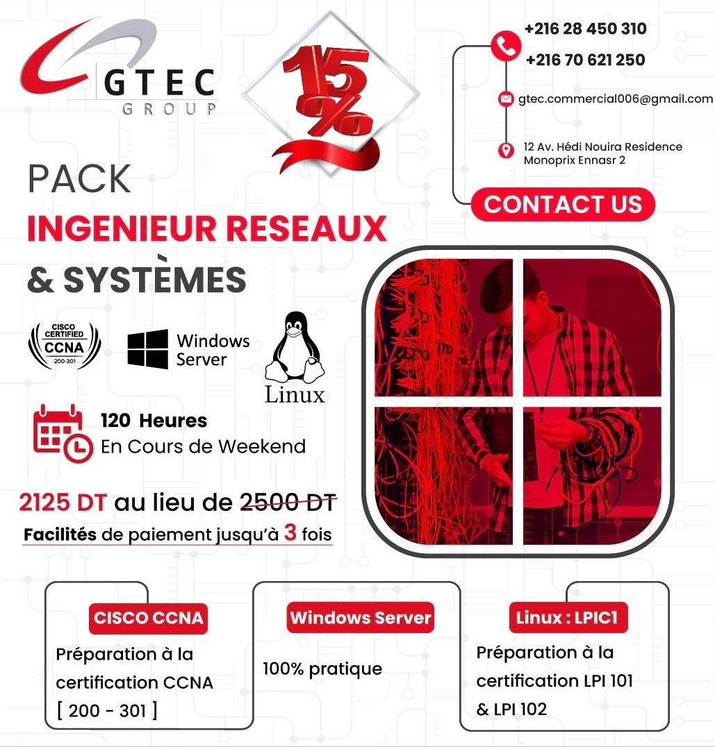 Pack de formation Réseau