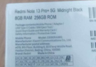 Xiaomi Redmi Note 13 Pro+ 5G