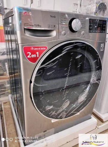 Machine-a-laver-economique-LG-10KG-avec-14-programmes-de-lavage