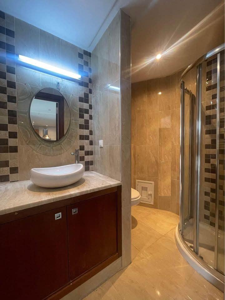 Salle-deau-avec-cabine-de-douche-elegante-et-fonctionnelle-de-lappartement-S1-en-location-a-Jardin-dEl-Menzah-2