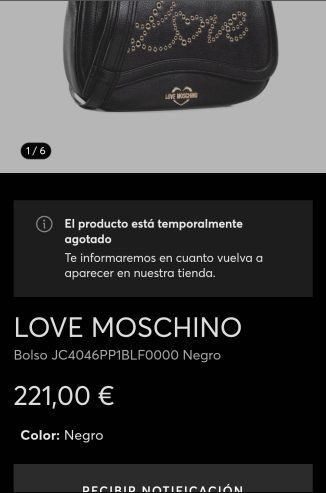 Sac Love Moschino neuf