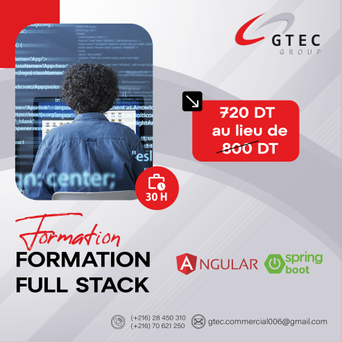 Formation FullStack SpringBoot & Angular