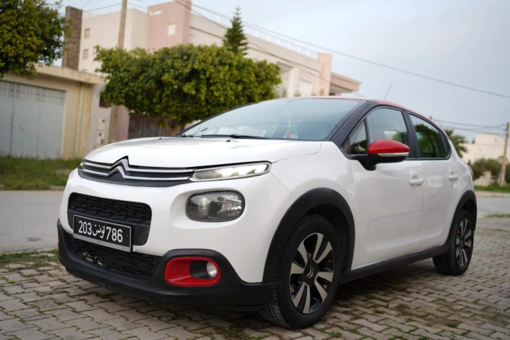 Citroen-C3-annee-2018-en-tres-bon-etat-avec-boite-manuelle