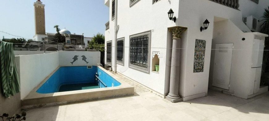 Grande-piscine-privee-dans-une-villa-a-vendre-en-Tunisie